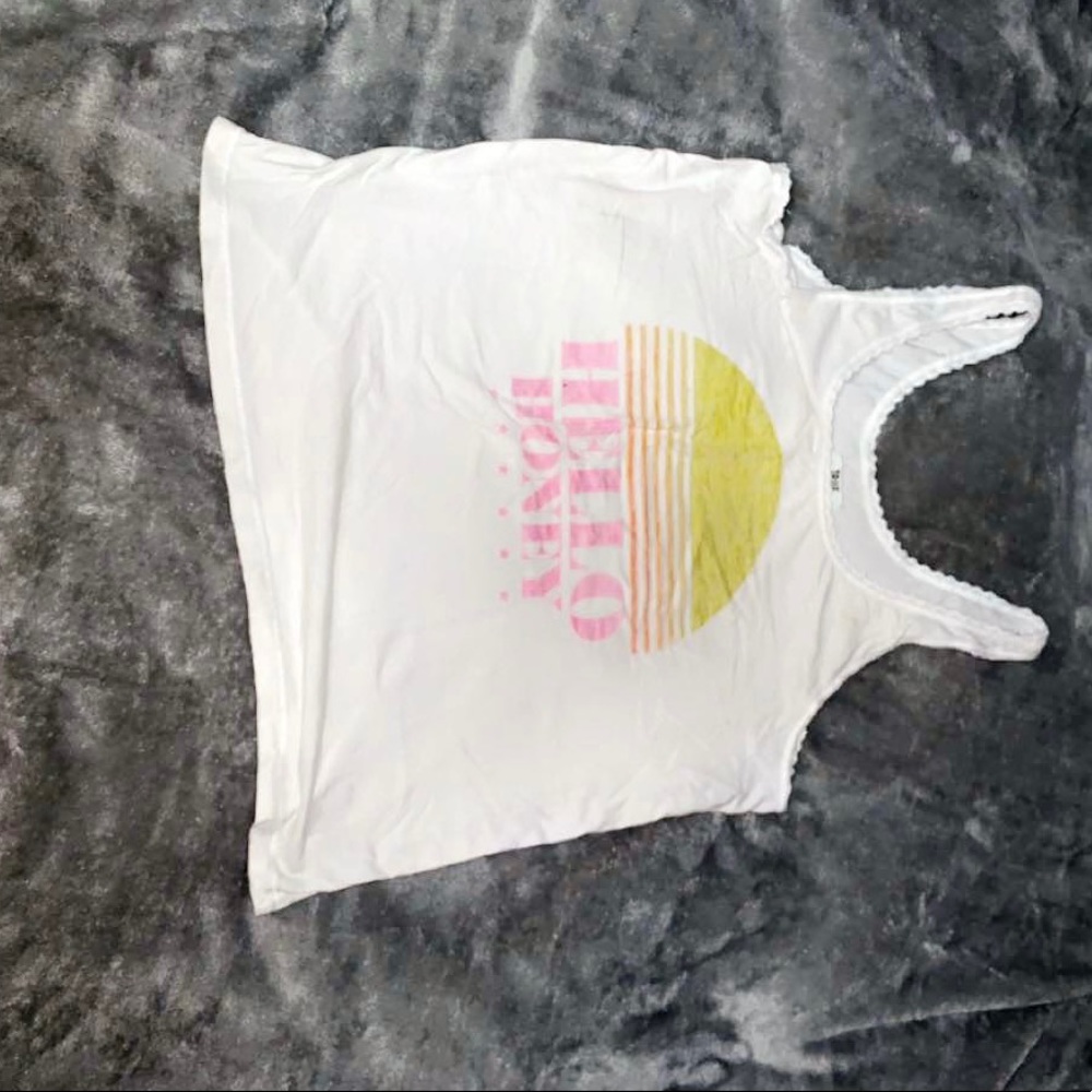 cute Hello Honey tank top